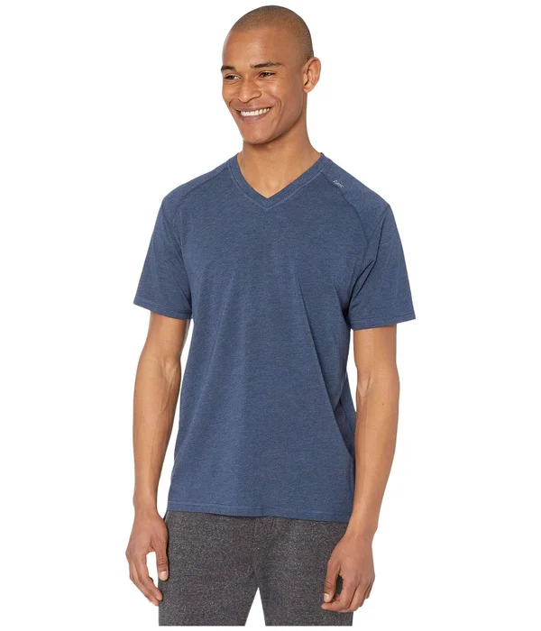 Tasc Performance Carrollton V-Neck Tee Men's T Shirt Classic Navy : MD