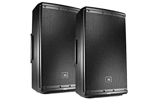 2x JBL EON612 Active Loudspeaker Powered Monitor Speaker Pair