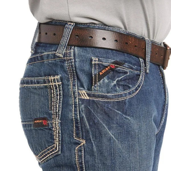 Ariat Men's M4 Clay Low Rise Boot Cut FR Work Jeans