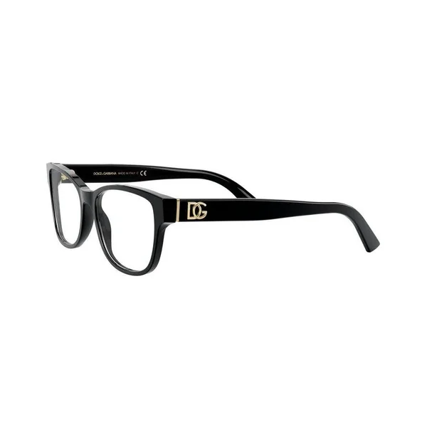 Dolce & Gabbana DG3326 Eyeglasses - 54-17-140, 501 Black