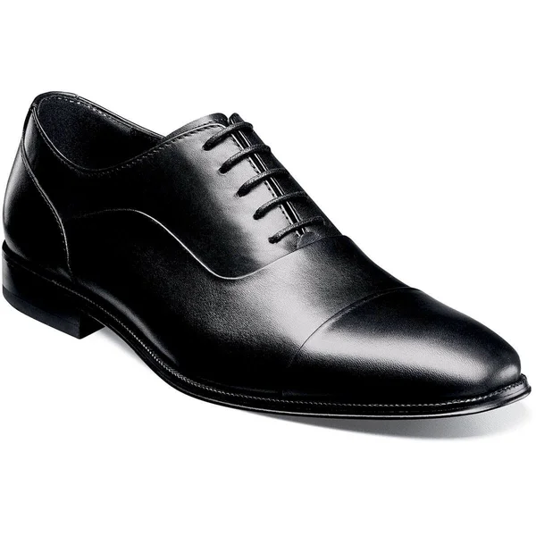 Florsheim Men's Jetson Cap Toe Oxford, Size: 11.5, Black