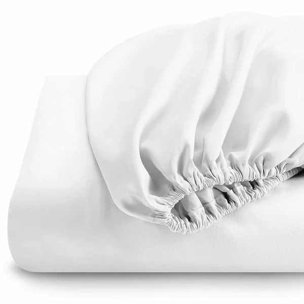 Fitted Sheet Only Cotton Solid 600TC California King - Burgundy
