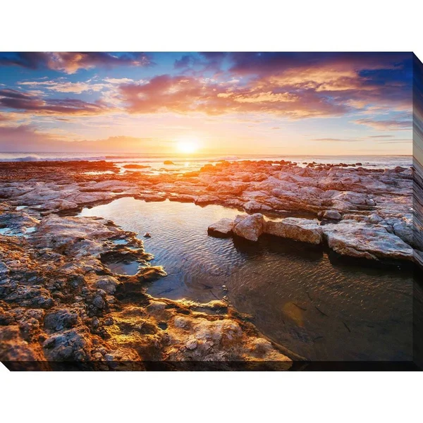 Picture Perfect International Trapany. Sicily, Italy, Europe Giclee Print Canvas Wall Art, 36 Inches x 48 Inches x 1.5 Inches