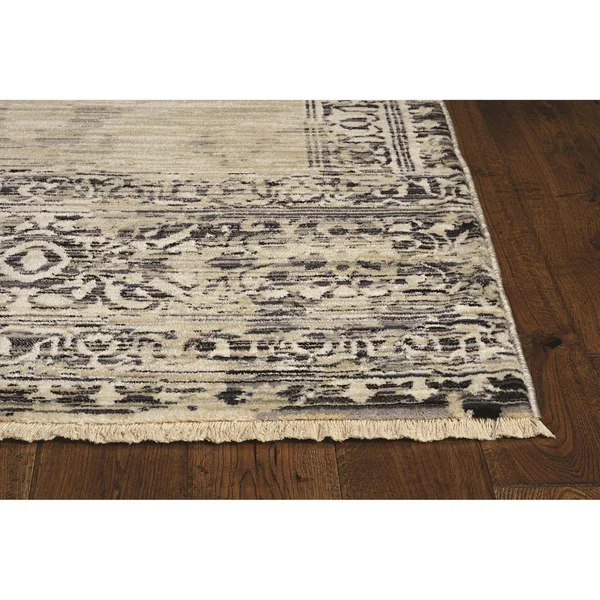Kas Westerly 7650 Sand/Charcoal Ria Area Rug 9' x 12'