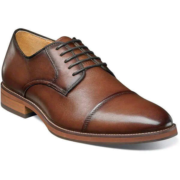 Florsheim Blaze Cap Toe Oxford 8 Men's Cognac