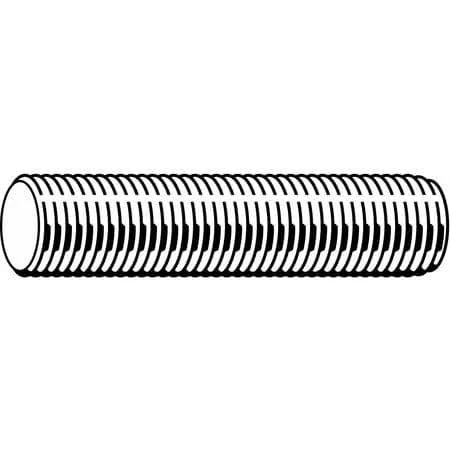 Fabory U51070.087.2400 Threaded Rod, 18-8 Ss, 7/8-9X2 ft