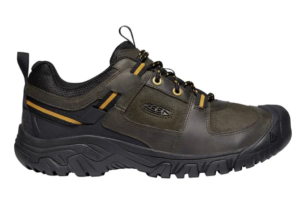 Keen Men's Targhee III Casual Shoe - 7.5 - Black Olive, Harvest Gold
