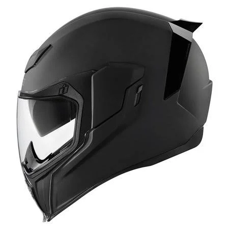Icon Airflite Rubatone Motorcycle Helmet Black - Size: 2XL (2XL)(2XL)