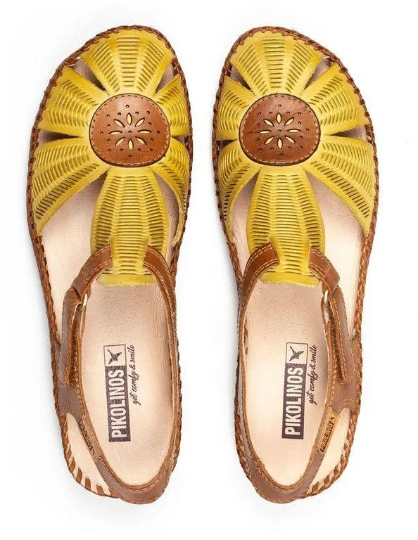 Pikolinos Women's Puerto Vallarta Closed Toe Sandal 655-0575 - Size: 35, Sol Calfskin
