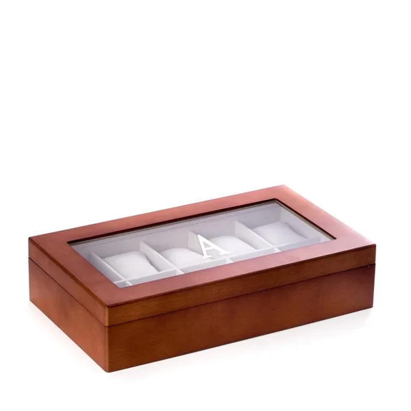 Single Initial Brown 10 Watch Case