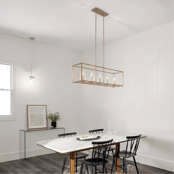 Kichler Crosby Mini Pendant Black 1 Light 43996BK