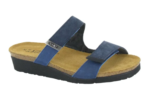 Naot Women's Jacey Slide, Size: 43, Navy Velvet/Oil Blue/Oil