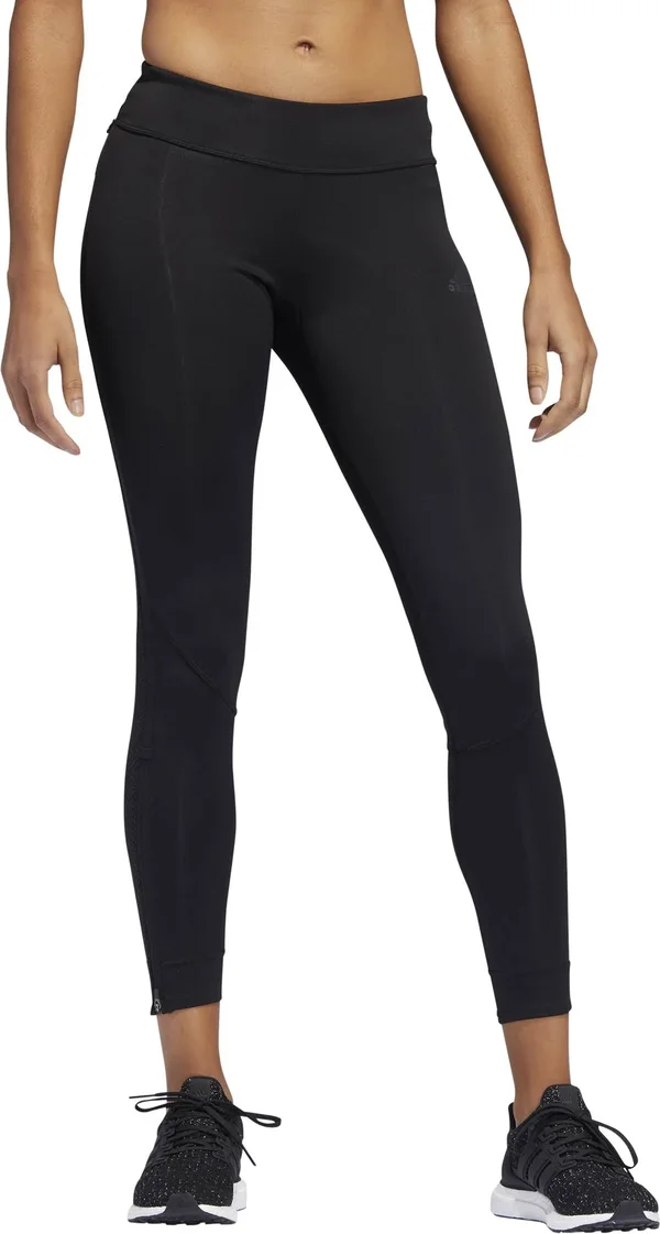 Adidas Own The Run Womens Long Running Tights - Black