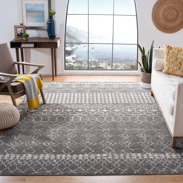 Safavieh Tulum 229 Light Grey - Ivory 4& x 6& Rug