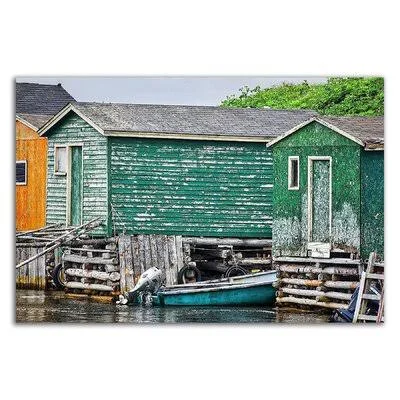Weathered by Chuck Burdick - Wrapped Canvas Print Rosecliff Heights Size: 18x22 H x 27x22 W x 1.5x22 D