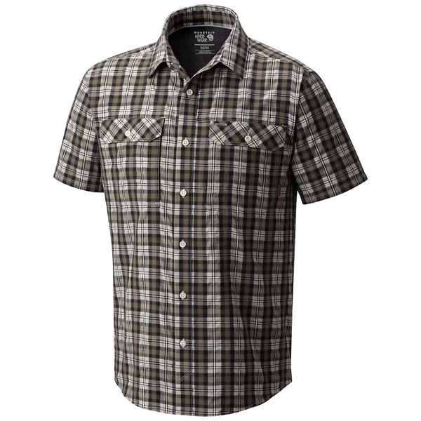 Mountain Hardwear Canyon AC Short-Sleeve Shirt - Men's Darklands - XXL