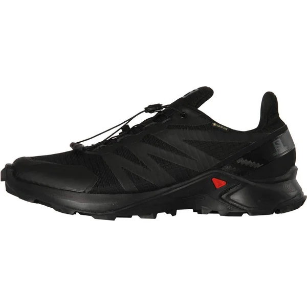 Salomon Men's Supercross GTX Trail Shoes Black, Black, Black 9.5