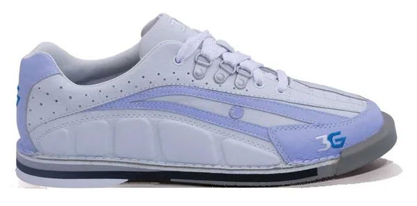 3G Ladies Tour Ultra Bowling Shoes Left Hand- Periwinkle/Ivory, Size: 5.5, Blue