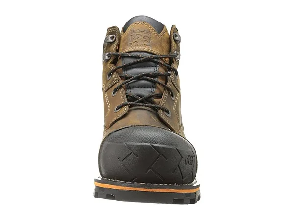 Timberland Pro Men's 6 in. Boondock Soft Toe Waterproof Work Boots - Brown