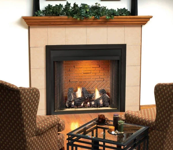 Vent-Free 36x22 Premium Firebox - Flush