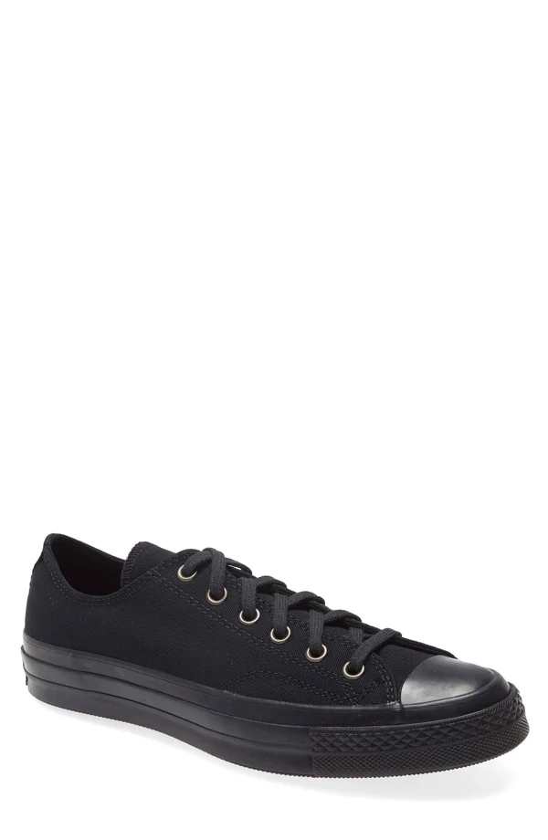 Converse Chuck 70 Low &Triple Black& Mens Sneakers - Size 4.5