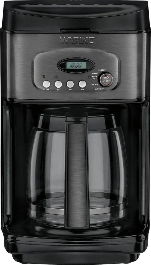 Waring Pro - 14-Cup Coffeemaker - Black Stainless Steel