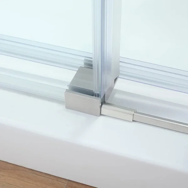 Ove Decors Chester 48 in. Chrome Frameless Sliding Shower Door