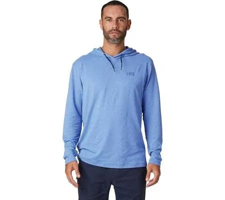 Helly Hansen Men's Verglas Light Hoodie - XL - Royal Blue Melange