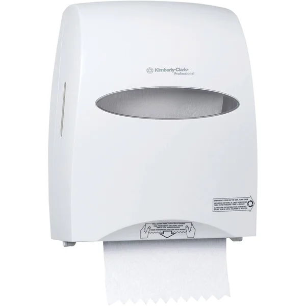 Kimberly-Clark Professional* Windows Sanitouch Roll Towel Dispenser, White