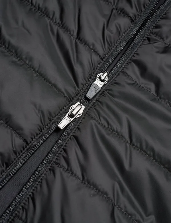 Puma Golf Mens Quilted Primaloft Vest - Black
