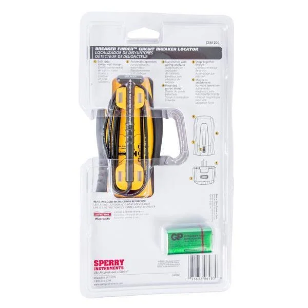 Sperry CS61200 Circuit Breaker Finder/Locator and GFCI Tester