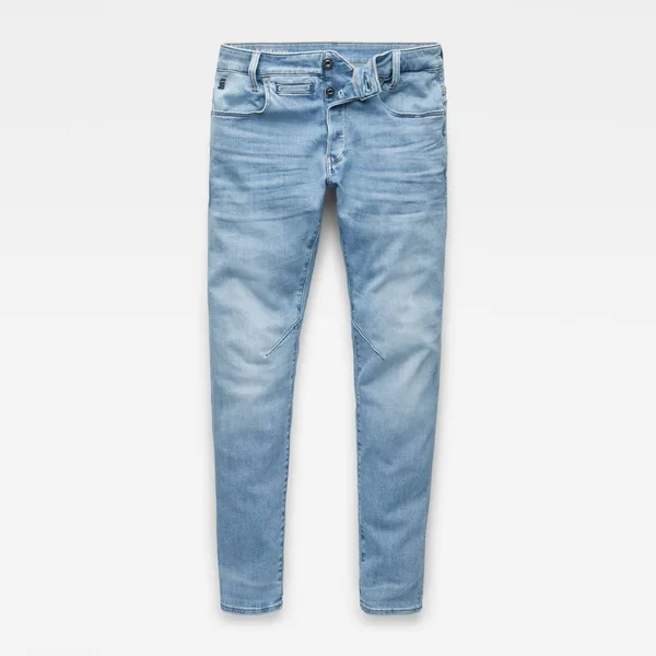 G-Star Raw D-Staq Light Indigo Aged Slim Leg Jean