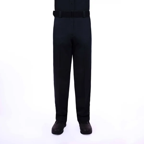 Law Enforcement Uniform Pants - 4-Pocket Polyester Pants Size 28 Tall in Dark Navy Blue - Cotton/Polyester by Blauer