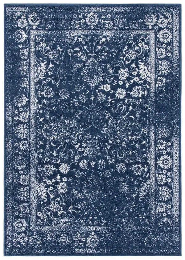 Safavieh Adirondack Rug Collection ADR109N - Navy - Ivory - 6& x 9&
