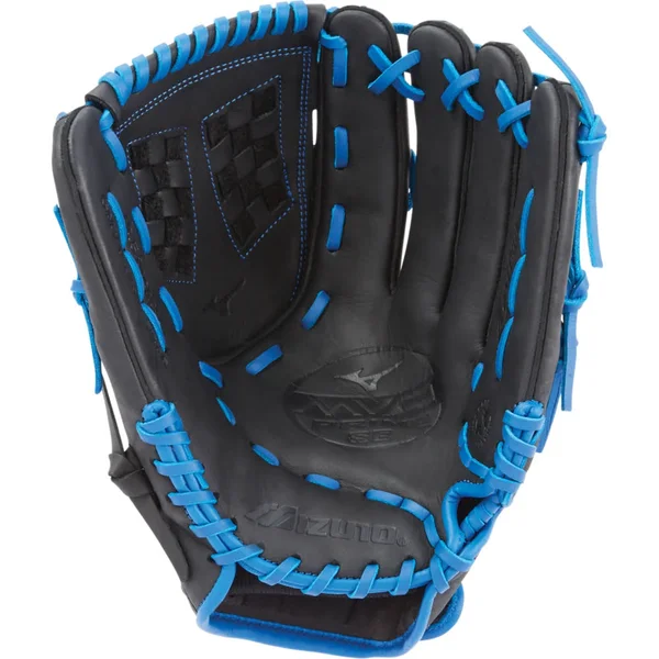 Mizuno MVP Prime SE 12.5x22 Fastpitch Softball Glove: Gmvp1250psef6 Black, Red
