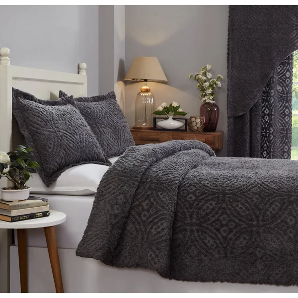 Better Trends Double Wedding Ring Collection Comforter Sets (2 or 3-Piece) Twin Blue