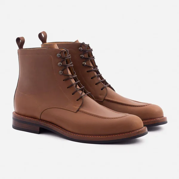 Beckett Simonon Gallagher Boots - Pull-Up, Walnut, Size 14, Men's Boot