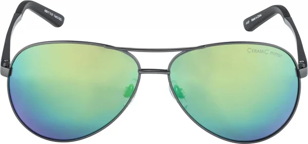 Alpina A 107 Mirror Sunglasses Grey Green