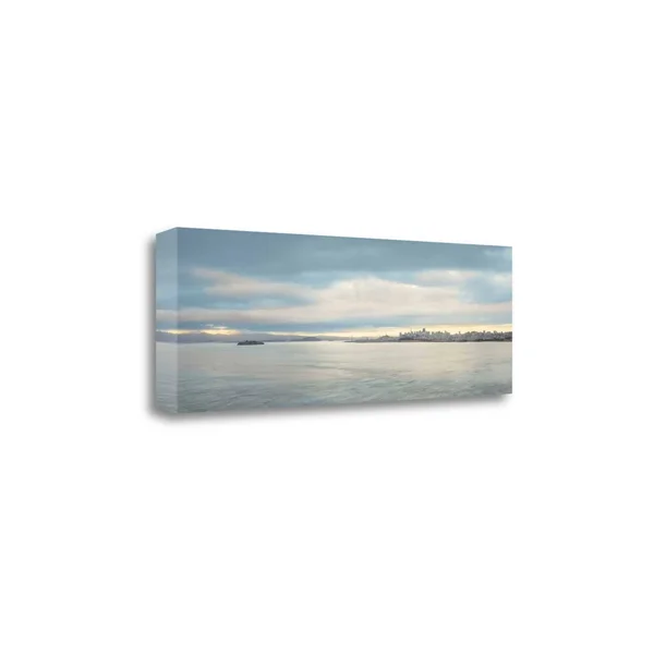 Tangletown Fine Art Morning Vista Across The Bay by Alan Blaustein Canvas Art