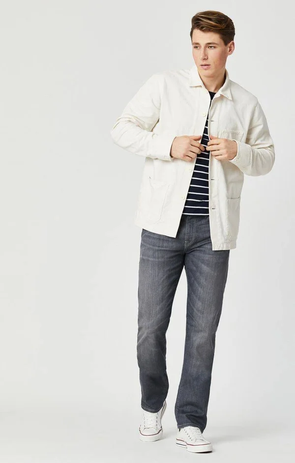 Mavi Men's Zach Regular Rise Straight Leg Jeans