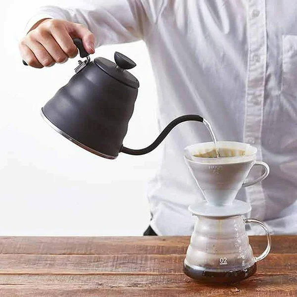 Hario Buono V60 Drip Kettle - Black