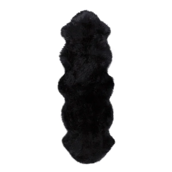Natural New Zealand Grey 2 ft. x 3 ft. Single Sheepskin Area Rug