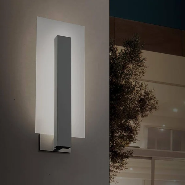 Sonneman 2724.74-WL Midtown Textured Gray Short LED Wall Sconce
