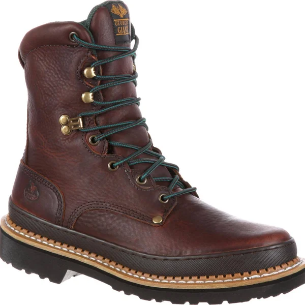 Georgia Boot Men's Giant 8x22 Work Boots - Brown