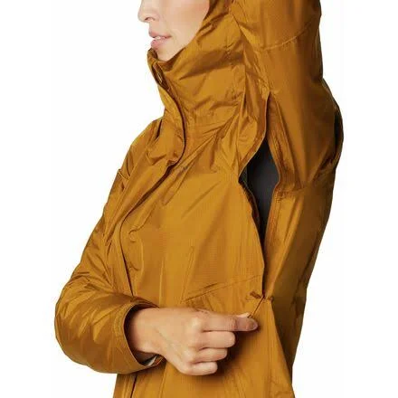 Mountain Hardwear Women's Acadia Jacket - Large - Olive Gold
