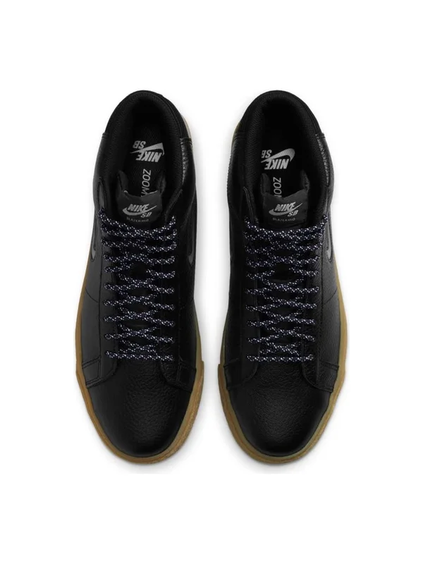 Nike SB Zoom Blazer Mid Premium 7.5, Black/Gum Black