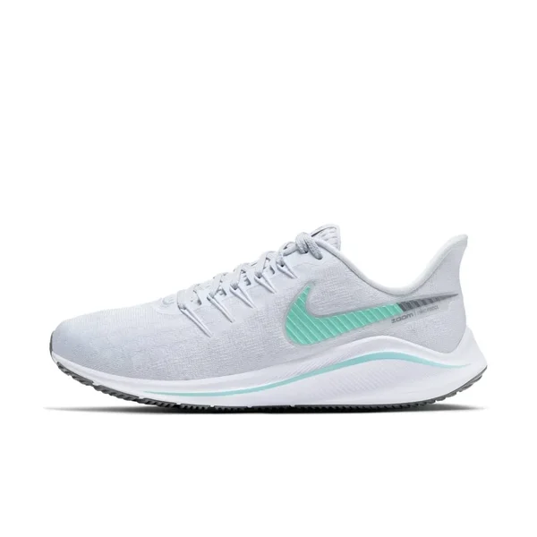 Nike Air Zoom Vomero 14 Football Grey/White Women's Running Shoes, Size: 6