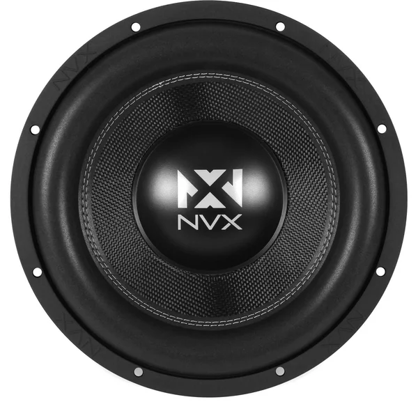 NVX 12-Inch True 1000 Watt RMS Dual 2-Ohm Car Subwoofer VC Series 3-Dimensional Die Cast Aluminum Basket VCW122