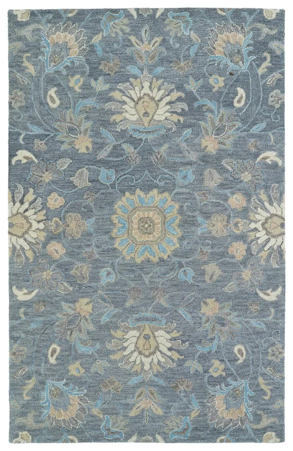 Kaleen Helena 3207-68 Graphite Rug - 5 ft x 7 ft 9 in