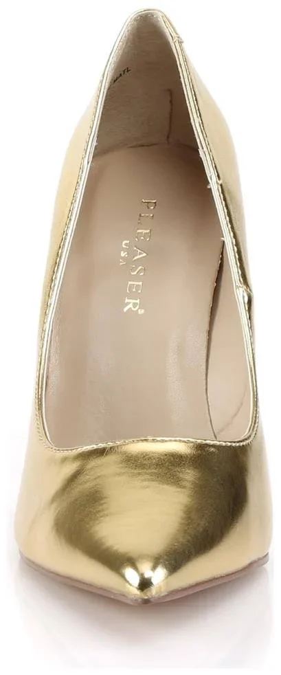 Pleaser - CLASSIQUE-20 5 - Gold Met PU